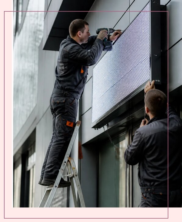 Светодиодные вывески изготовление и монтаж в Нефтекамске